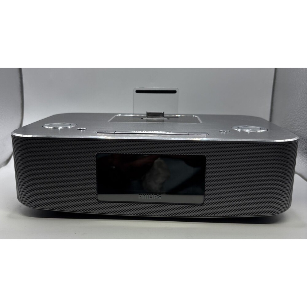 Philips DC290B/37 Docking Station | Premium Alarm Clock | High-Fidelity FM